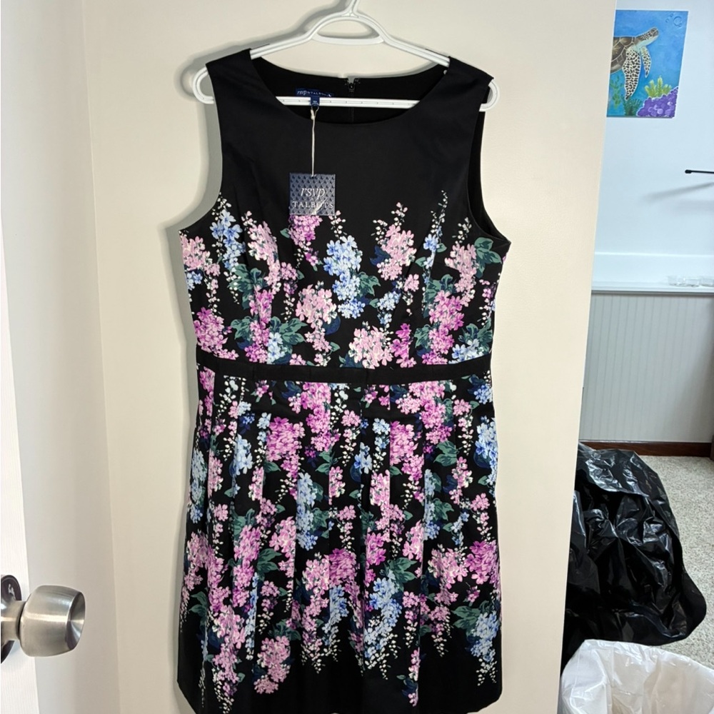 Talbots Black Sleeveless Dress